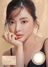 Lensme Lace Brown 月拋隱形眼鏡(2片)